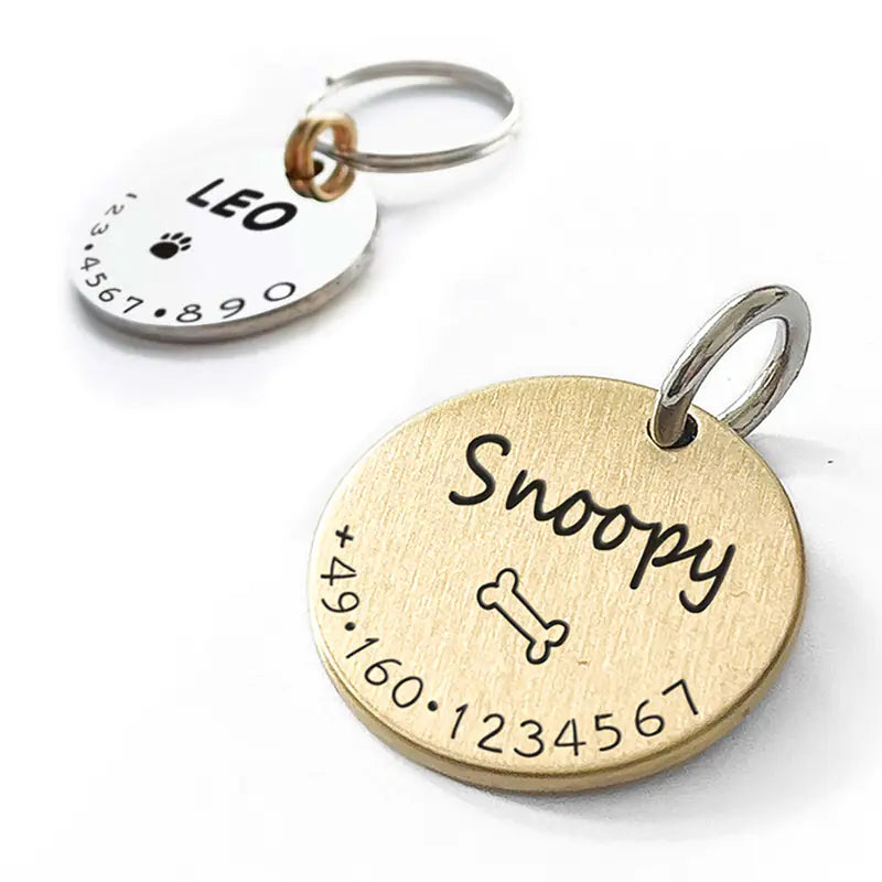 Pet Loss Prevention Tag for Outdoor Adventures