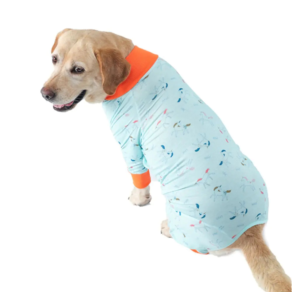 2024 Cute Cartoon Dog Print Bodysuit for Pets