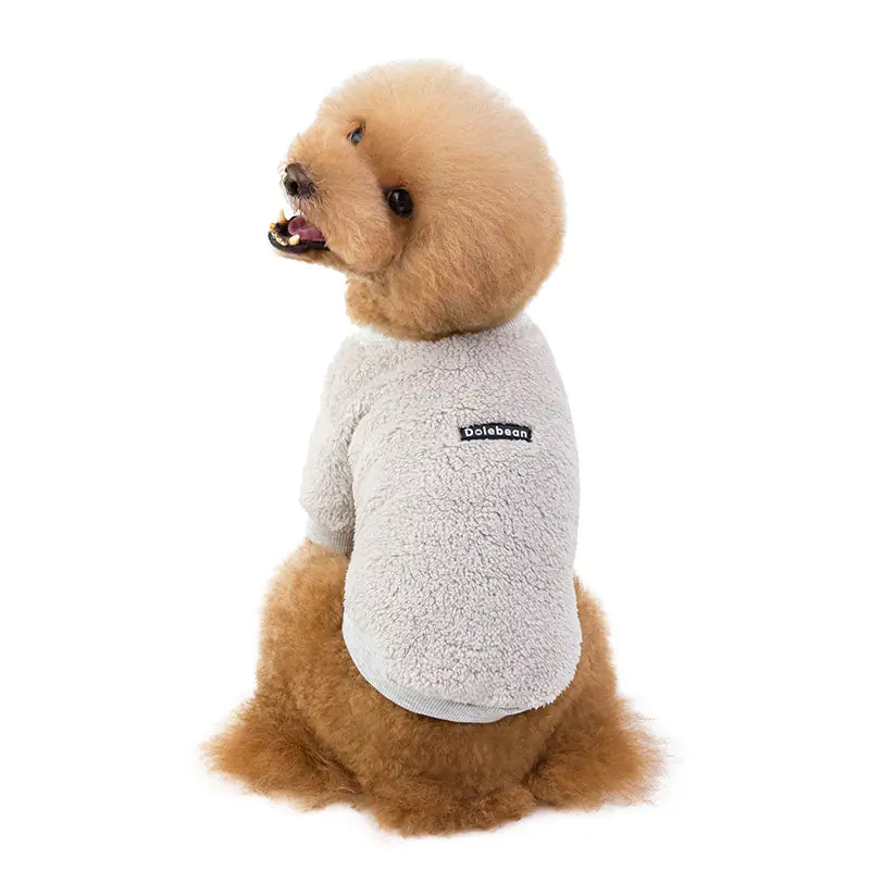 Double-Sided Fleece Dog Clothes for Warmth
