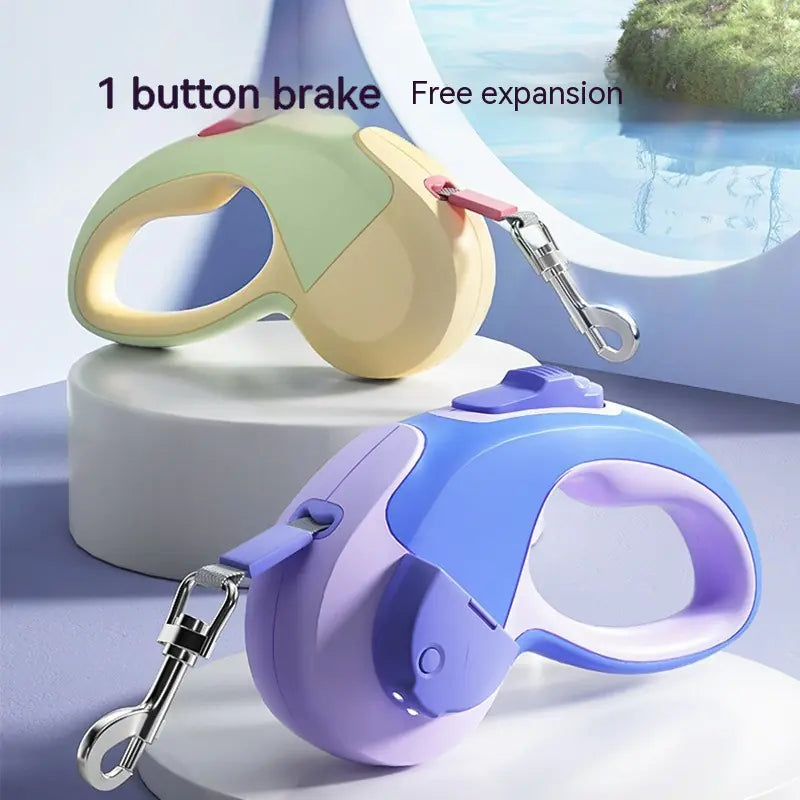 Retractable Luminous Automatic Pet Leash for Outings