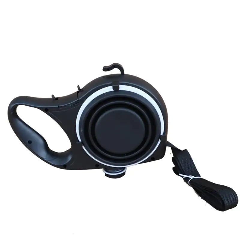 Portable Multifunctional Pet Leash with Water Bottle