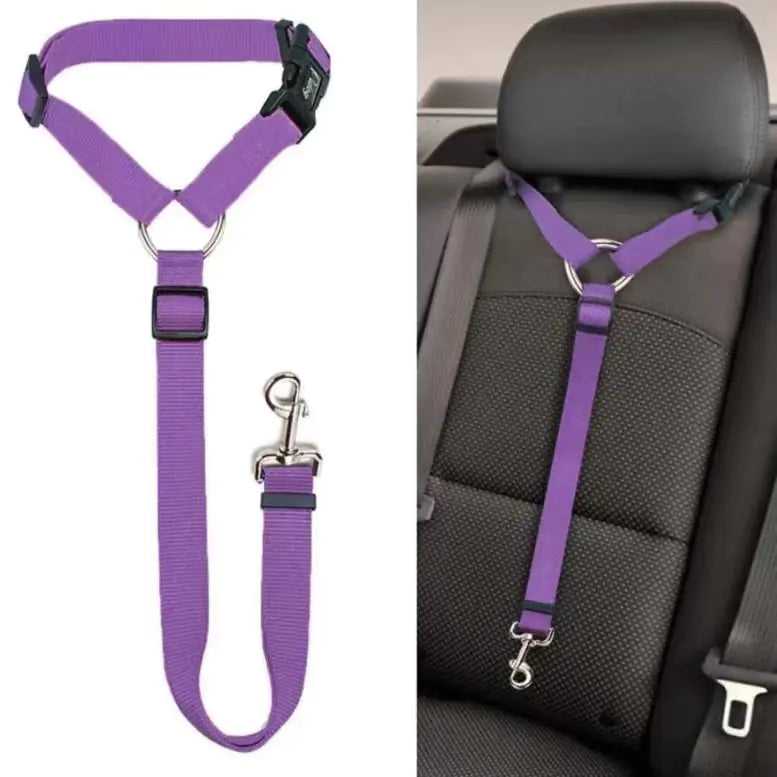 Pet Safety Seat Belt for Dogs and Cats in Cars