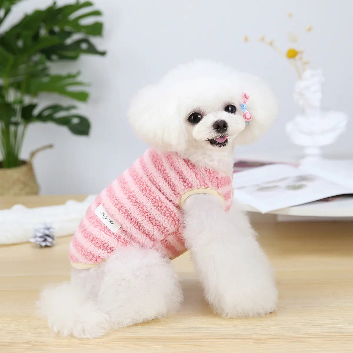 Puppy Fleece Vest for Dogs - Pet Clothing Outfit