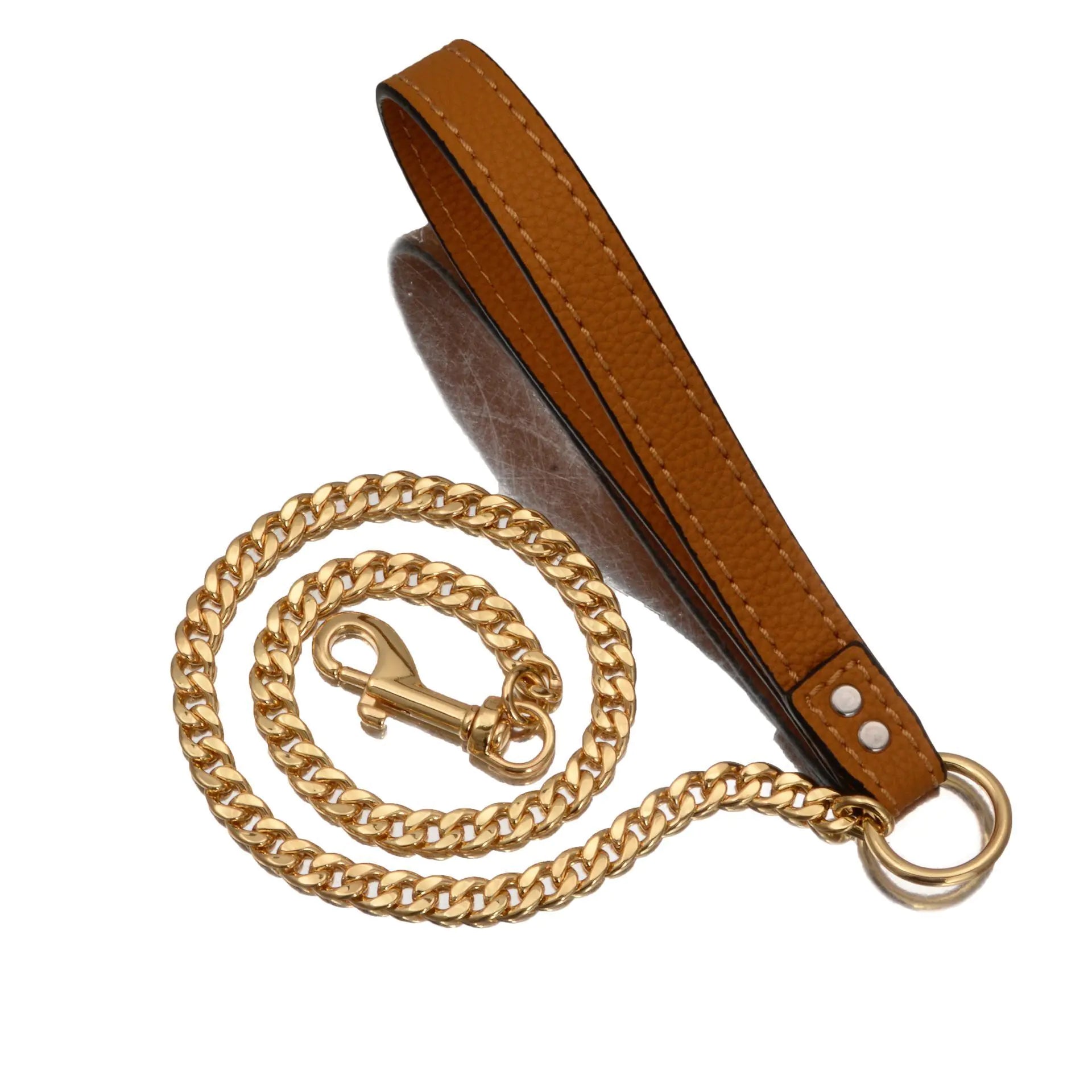 Gold Stainless Steel Full Welded NK Chain Rope