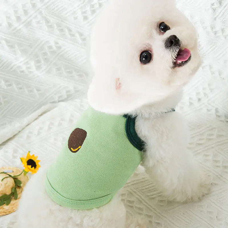 Simple Thin Undershirt for Pet Dogs