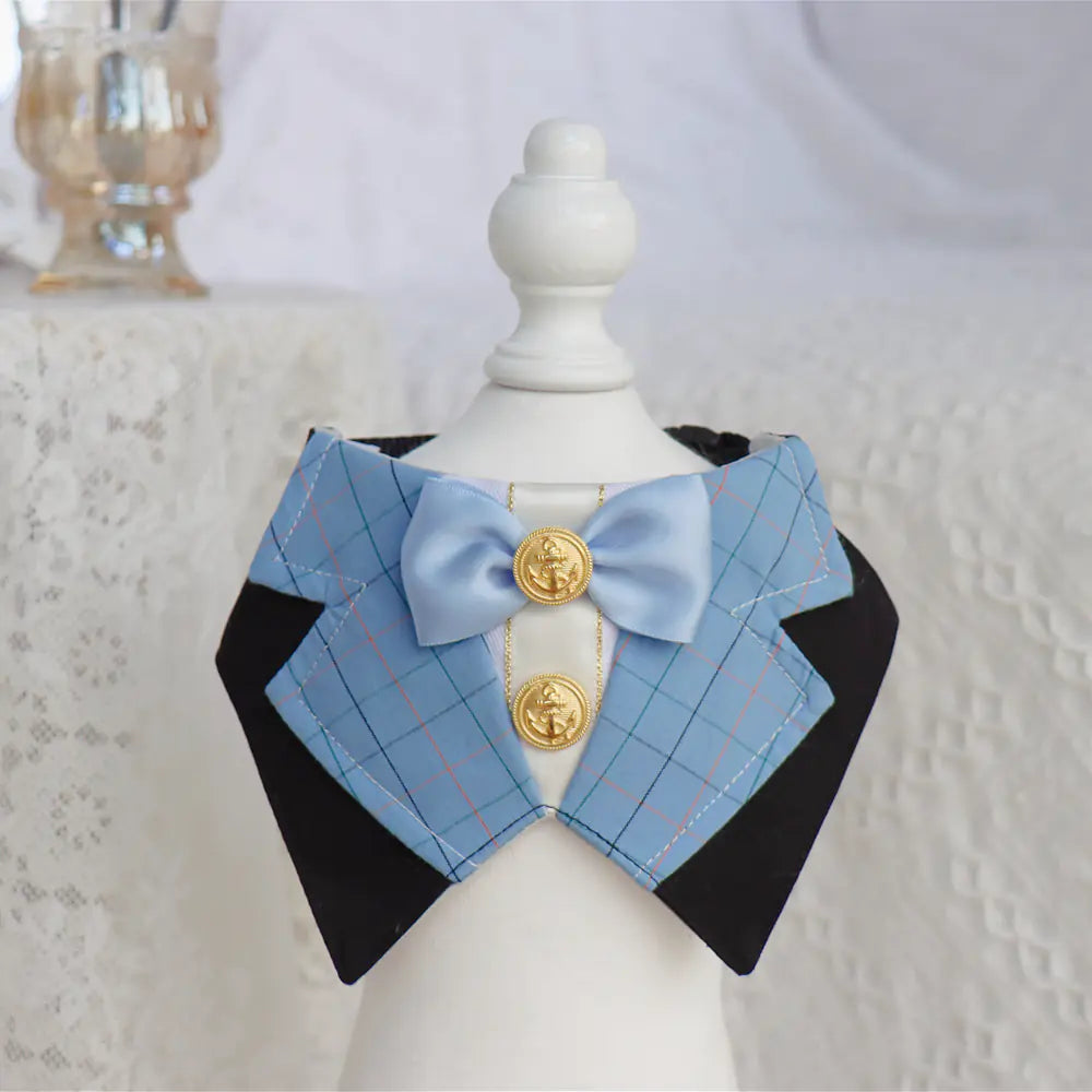 British Academy Style Bib Tie for Pets (Cat & Dog)