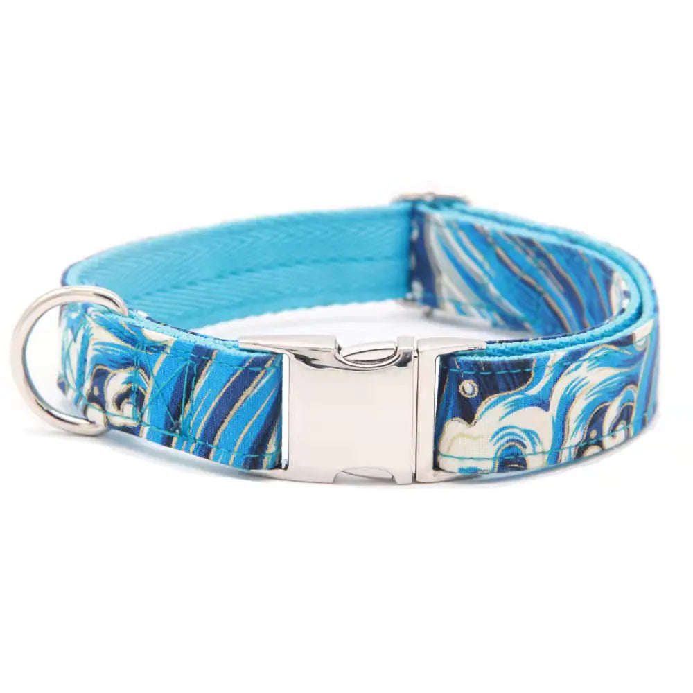 Customizable Pet Collar with Name and Phone Tag