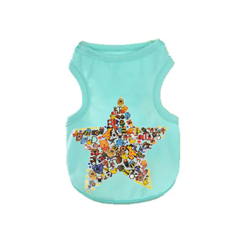 Cute Breathable Summer Pet Vest for Dogs and Cats