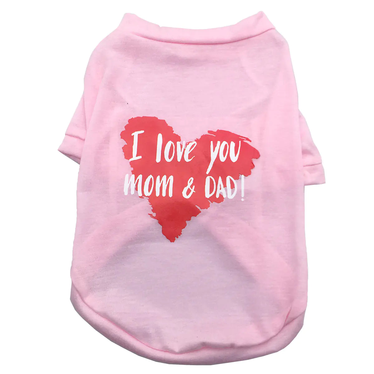 Round Neck Printed Raglan Sleeve T-shirt for Dogs