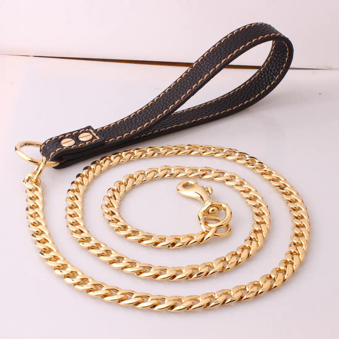 Gold Stainless Steel Full Welded NK Chain Rope