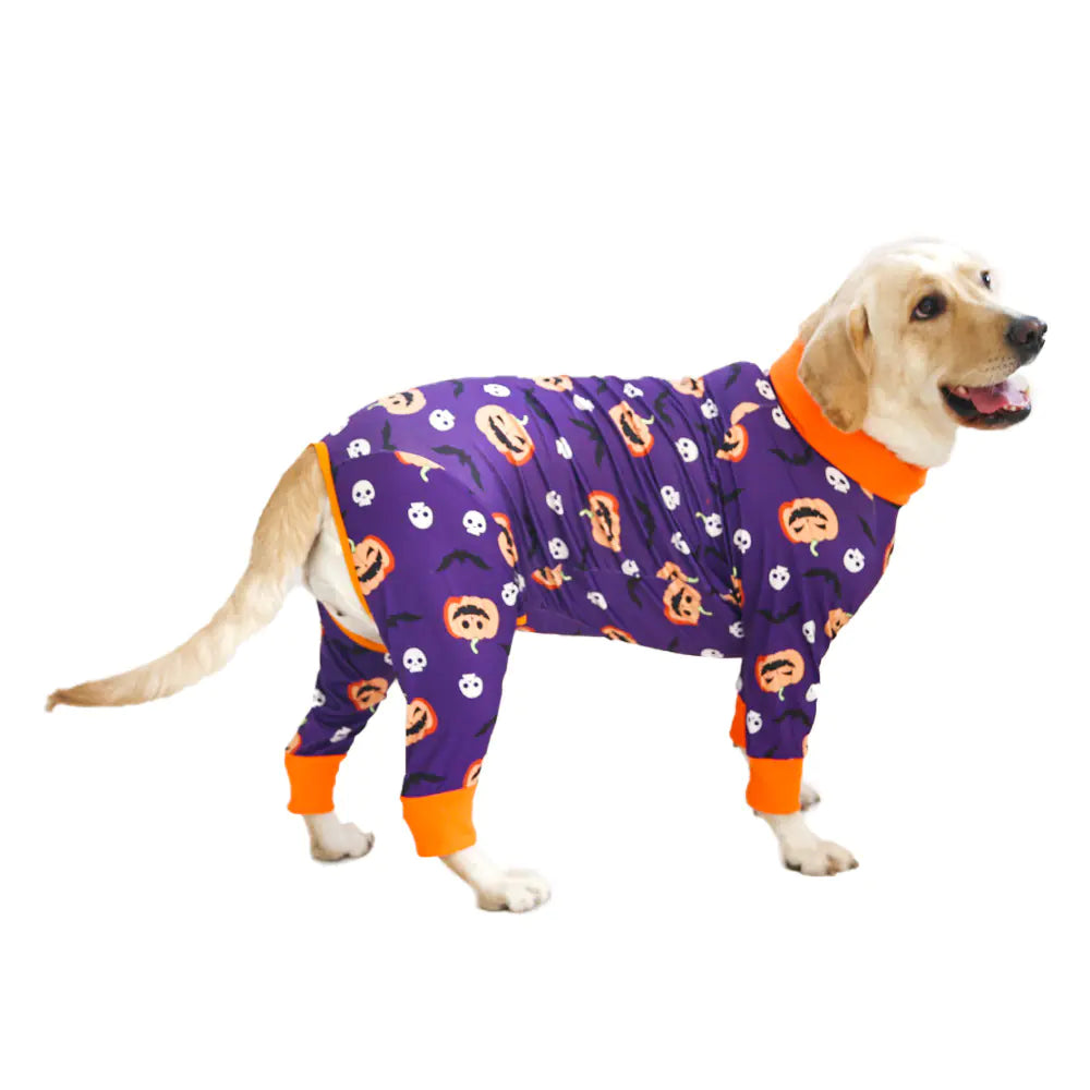 2024 Cute Cartoon Dog Print Bodysuit for Pets