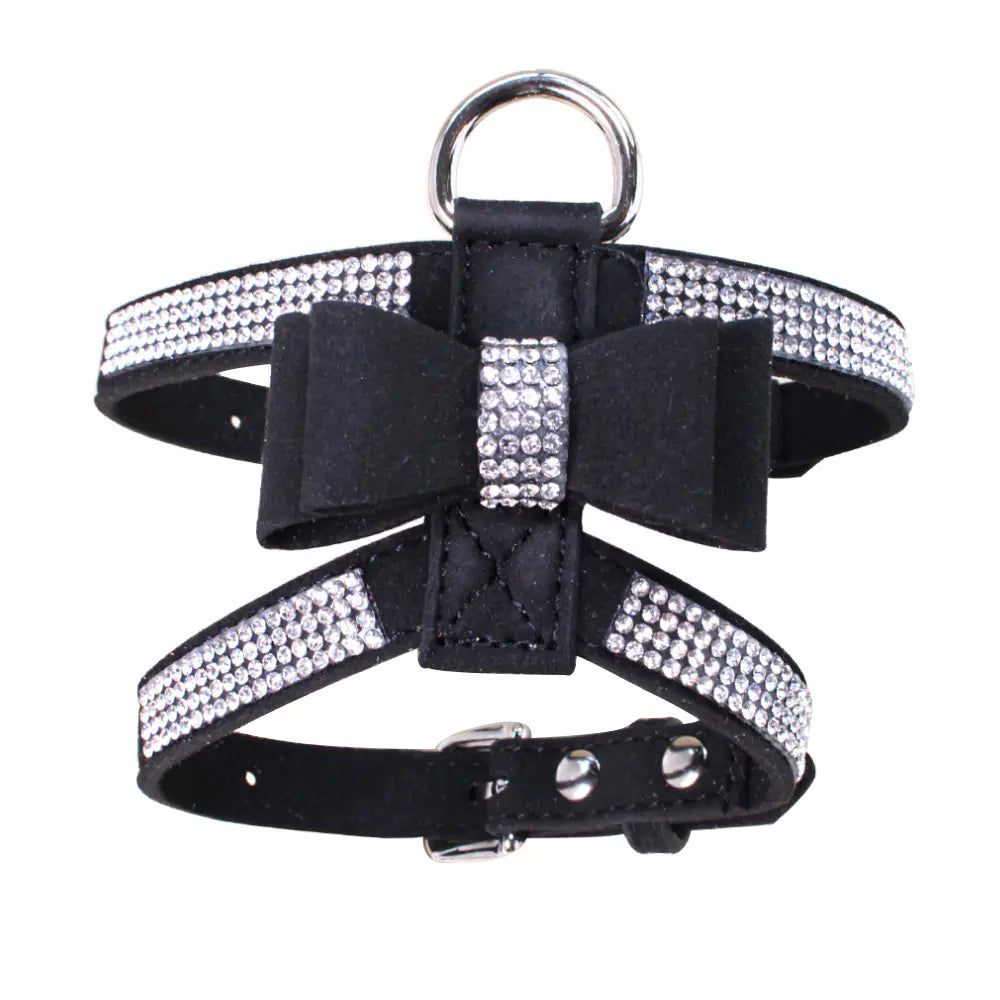 Rhinestone Embellished Shiny Chest