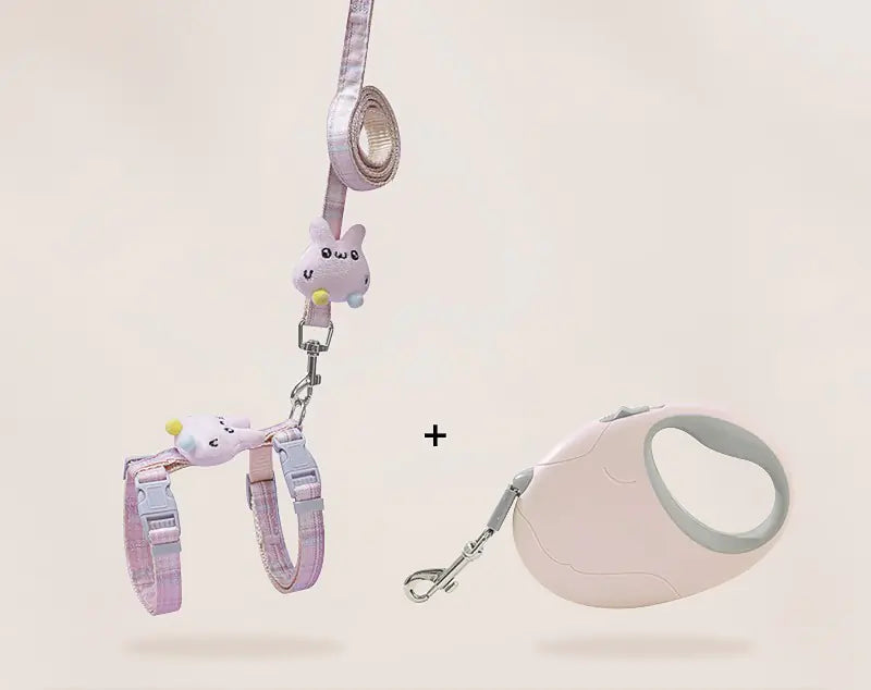 Adjustable Anti-Break Cat Leash with Chest Strap