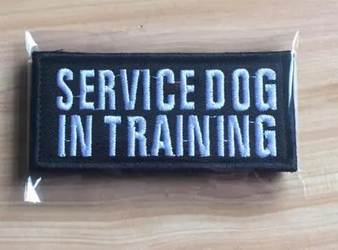 Embroidered Badge Cloth Patch with Velcro Letters