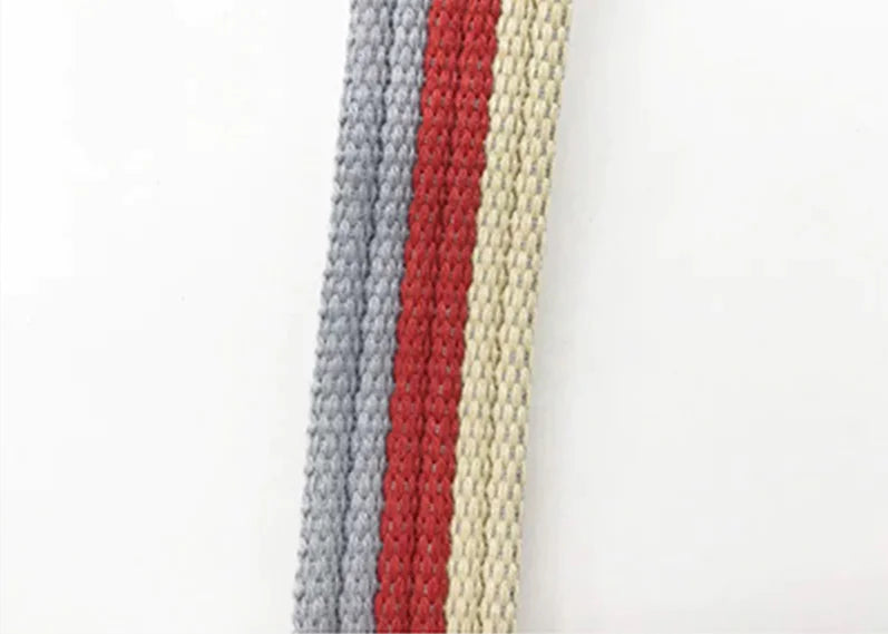 Striped Dog Leash with Safety Rope and Traction Line