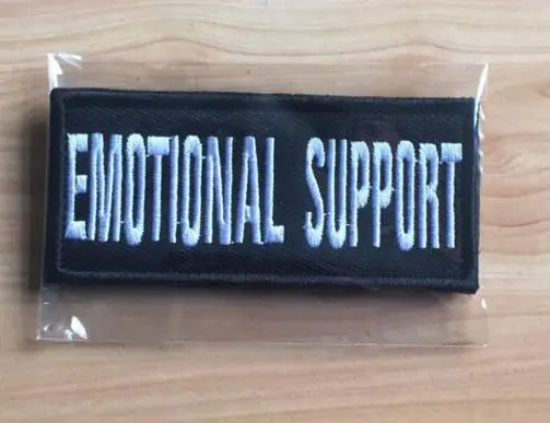 Embroidered Badge Cloth Patch with Velcro Letters