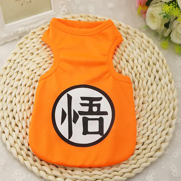 Cute Breathable Summer Pet Vest for Dogs and Cats