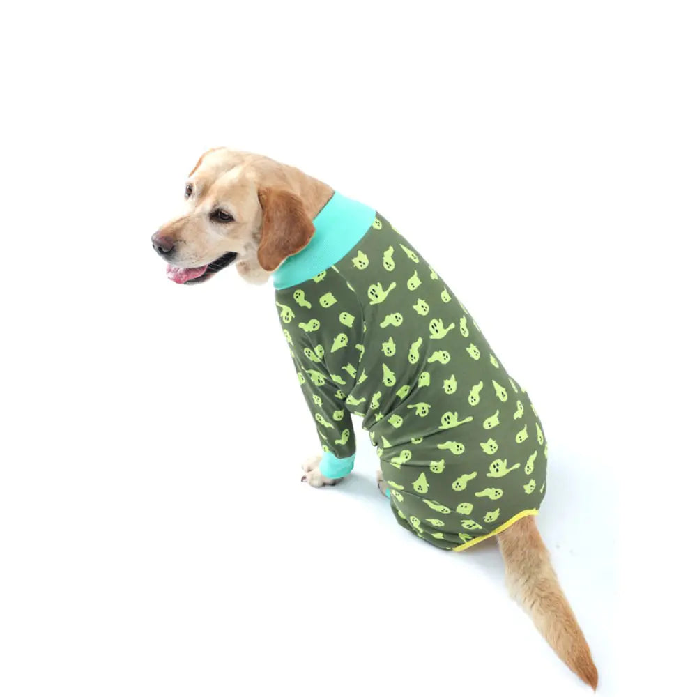2024 Cute Cartoon Dog Print Bodysuit for Pets