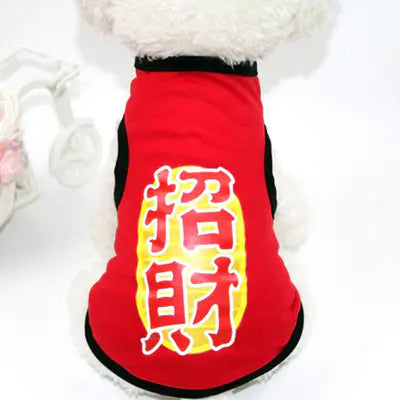 Cute Breathable Summer Pet Vest for Dogs and Cats