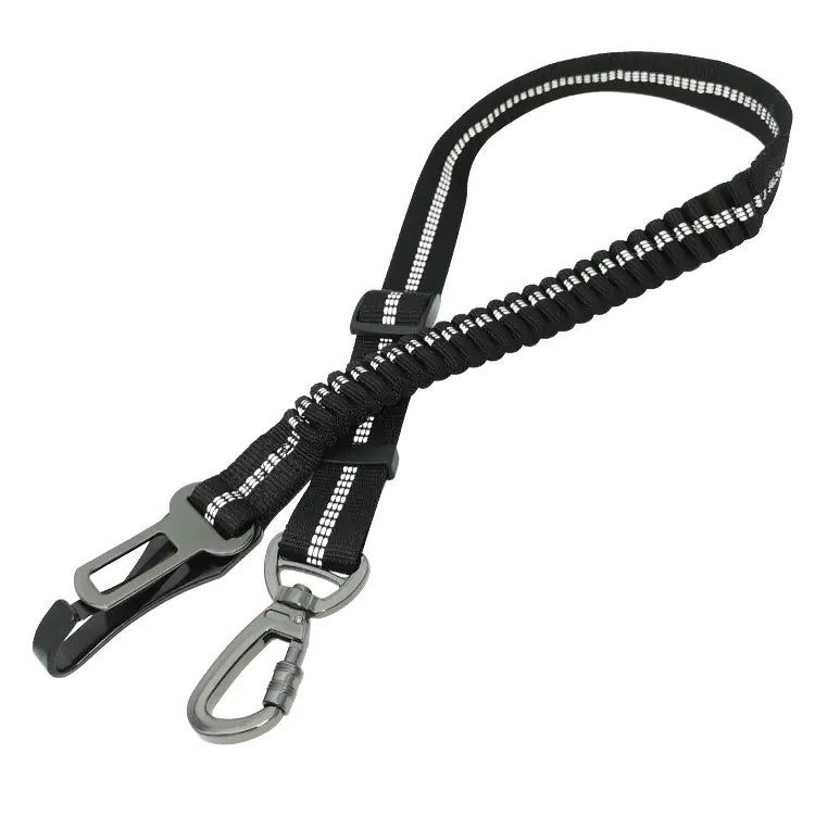Reflective Retractable Dog Car Seat Belt for Pets