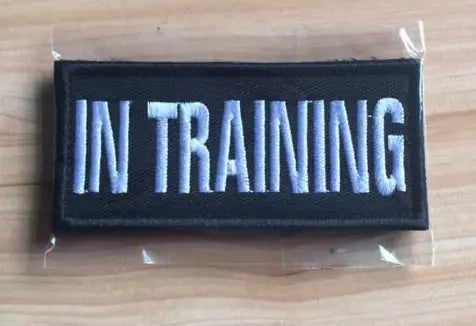 Embroidered Badge Cloth Patch with Velcro Letters